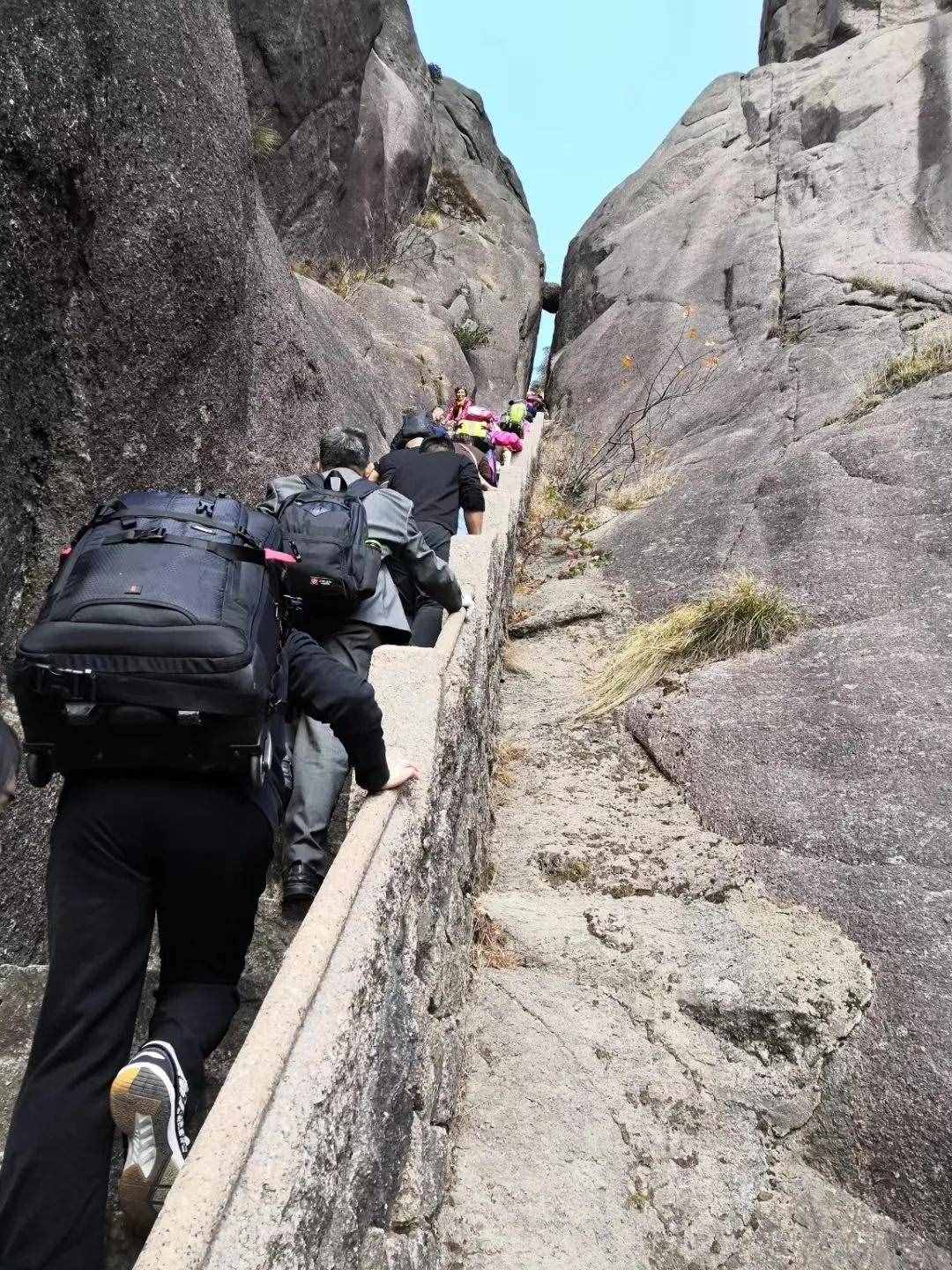大美黄山奇松怪石