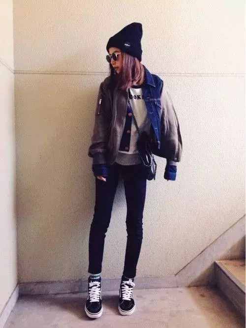 高帮鞋显腿短？涨姿势，原来要这么穿！