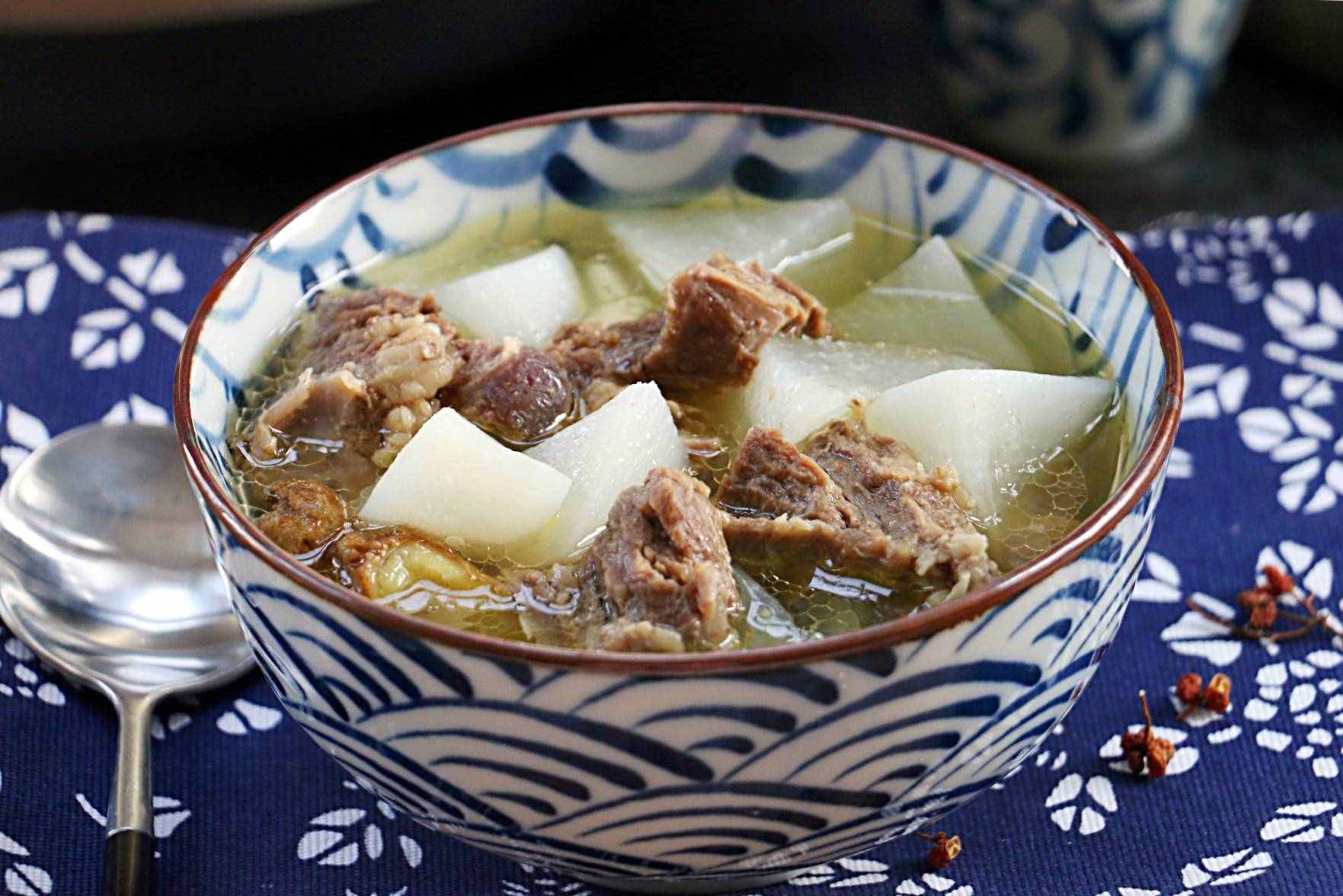 萝卜炖牛肉，冬天进补首选！若想牛肉香而不膻原汁原味只需这么做