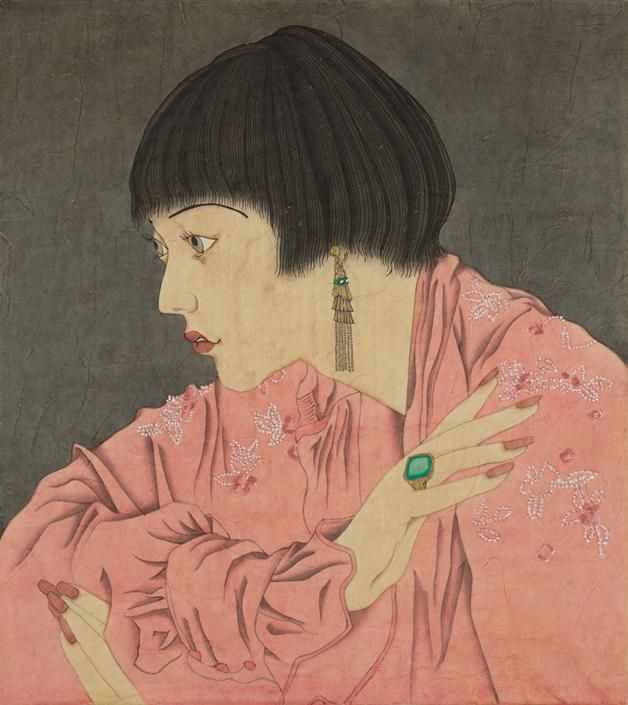 以传统工笔画描绘当代人物之美，苏茹娅艺术展亮相中国美术馆