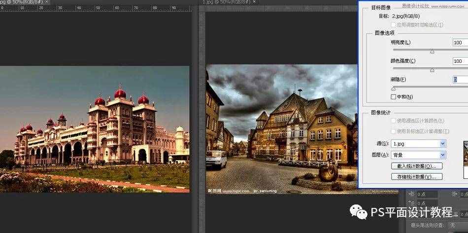 PS合成技巧｜教你把两张喜欢的照片溶合成一幅画