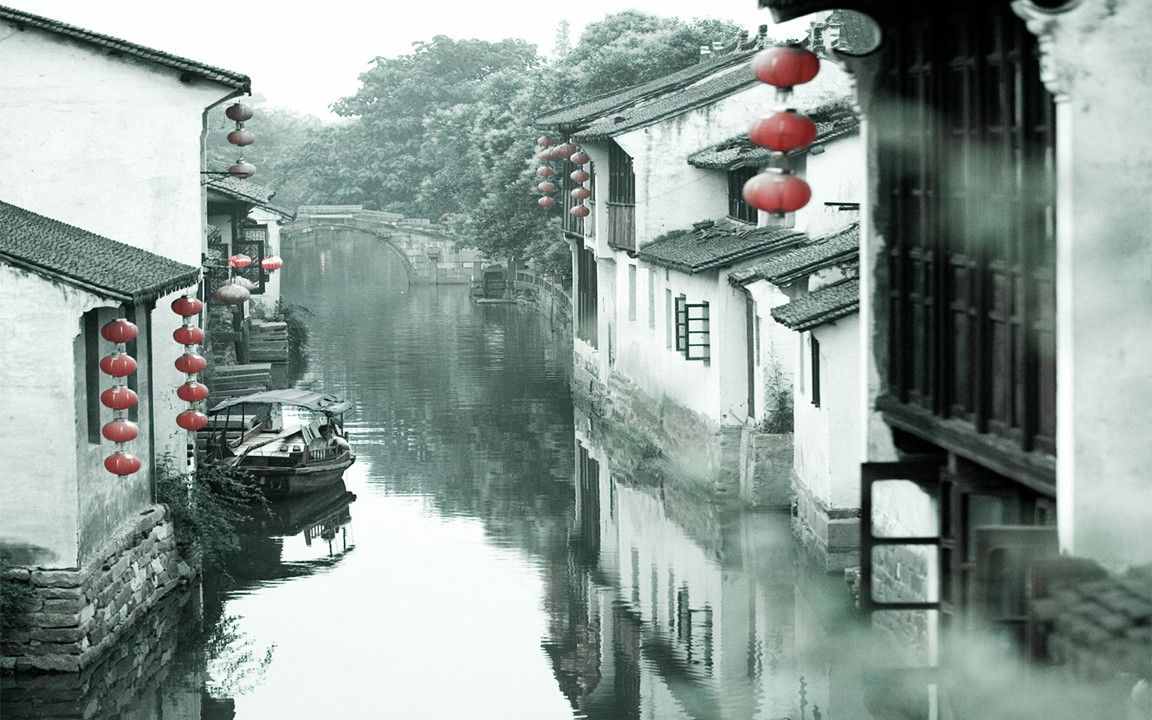 元代诗人写下一首词，最后一句寥寥六字，写出最唯美的江南