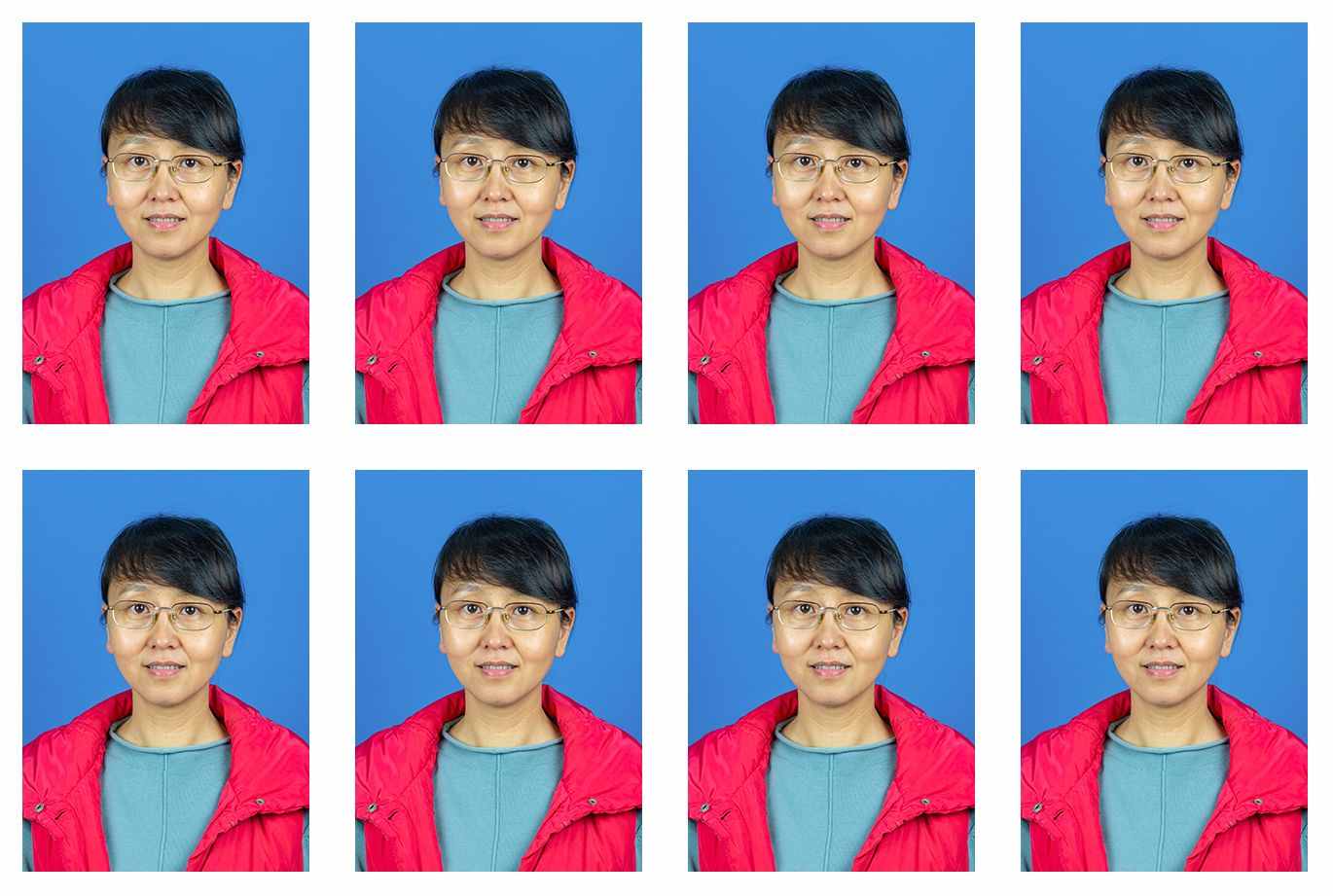 证件照尺寸及更换背景颜色教程