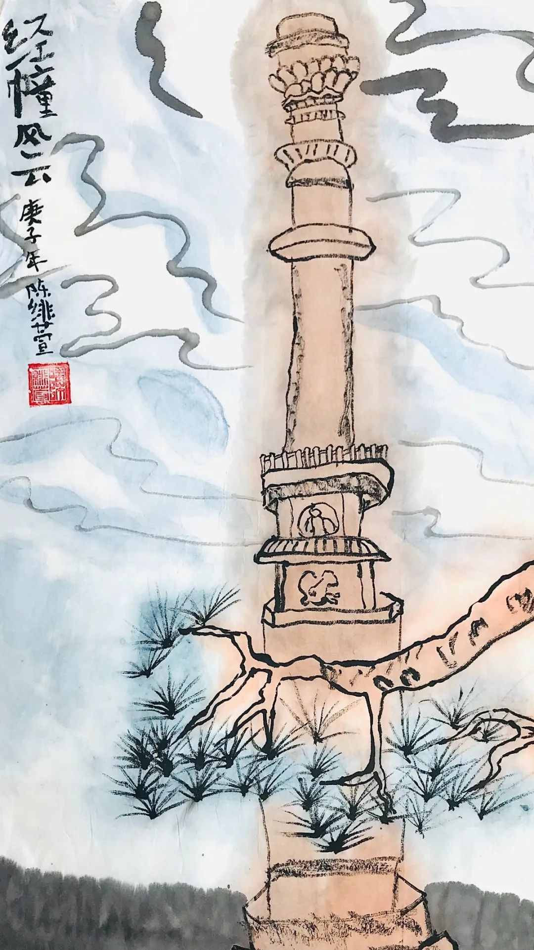 在松江的老街老宅，遇见最美云间童画