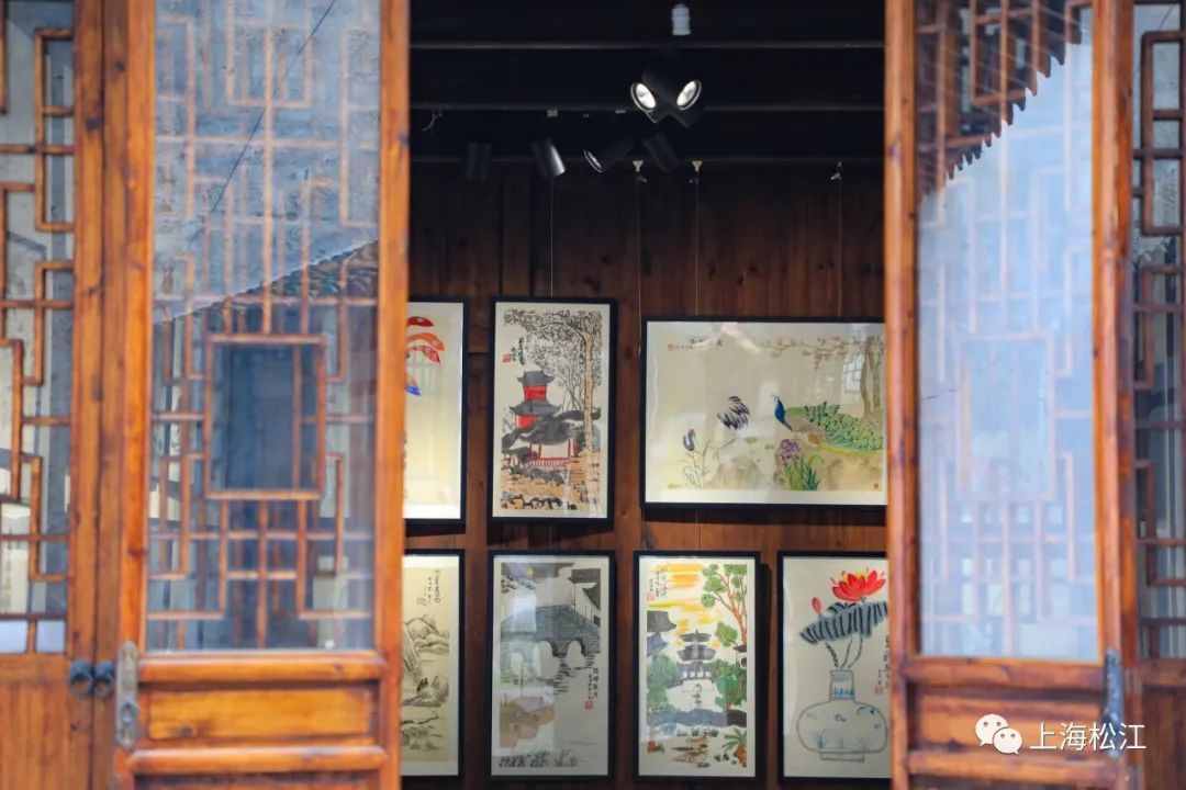 在松江的老街老宅，遇见最美云间童画