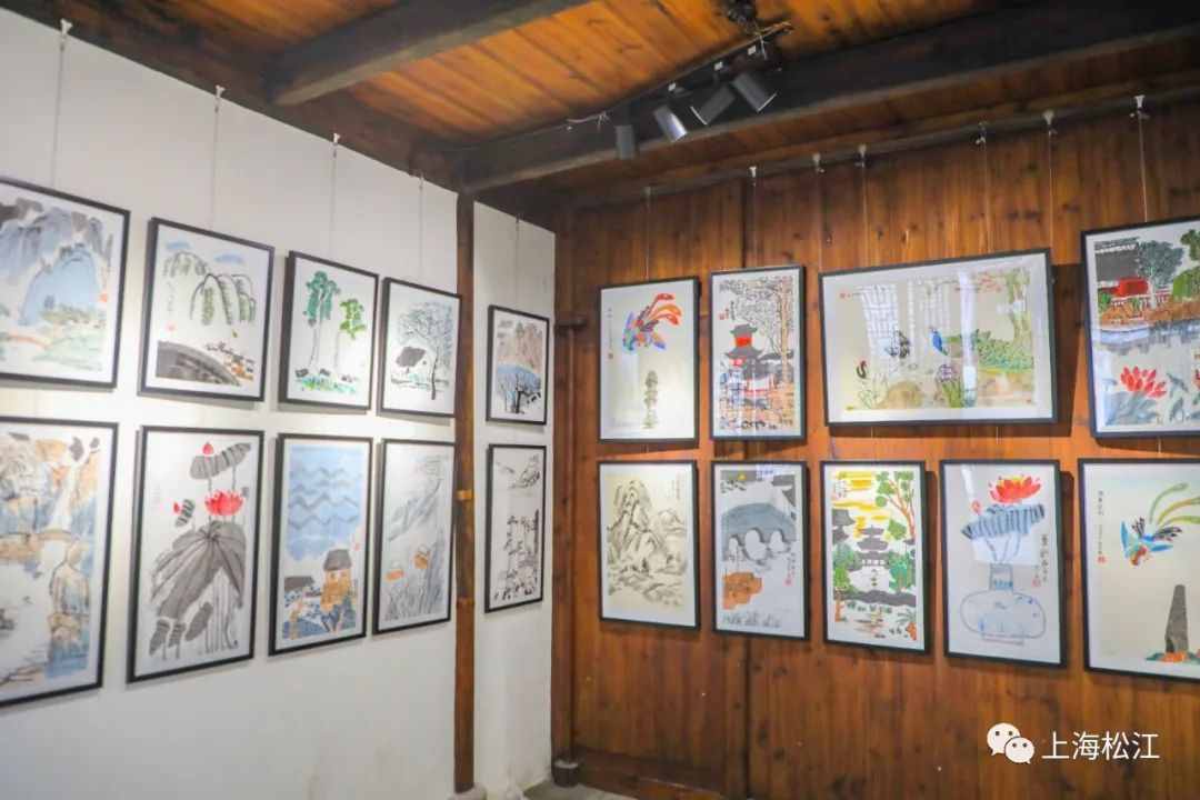 在松江的老街老宅，遇见最美云间童画