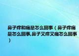 鼻子痒和痛是怎么回事（鼻子痒痛是怎么回事,鼻子又痒又痛怎么回事）