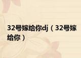 32号嫁给你dj（32号嫁给你）