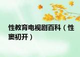 性教育电视剧百科（性窦初开）