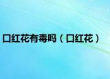 口红花有毒吗（口红花）