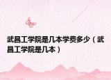 武昌工学院是几本学费多少（武昌工学院是几本）