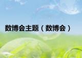 数博会主题（数博会）