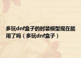多玩dnf盒子的时装模型现在能用了吗（多玩dnf盒子）