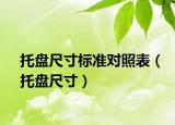 托盘尺寸标准对照表（托盘尺寸）