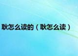 耿怎么读的（耿怎么读）