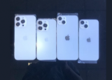 动手照片中显示的苹果iPhone14智能手机假人