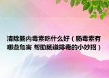 清除肠内毒素吃什么好（肠毒素有哪些危害 帮助肠道排毒的小妙招）