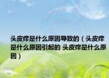 头皮痒是什么原因导致的（头皮痒是什么原因引起的 头皮痒是什么原因）