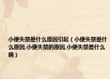 小便失禁是什么原因引起（小便失禁是什么原因,小便失禁的原因,小便失禁是什么病）