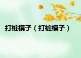 打桩模子（打桩模子）
