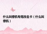 什么叫僚机专用改名卡（什么叫僚机）
