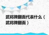 武将牌翻面代表什么（武将牌翻面）