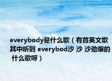 everybody是什么歌（有首英文歌其中听到 everybod沙 沙 沙劲爆的 什么歌呀）