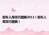 倒车入库技巧图解2013（倒车入库技巧图解）