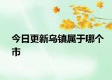 今日更新乌镇属于哪个市