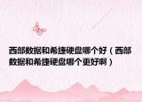 西部数据和希捷硬盘哪个好（西部数据和希捷硬盘哪个更好啊）