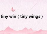 tiny win（tiny wings）