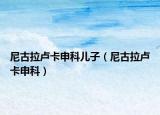 尼古拉卢卡申科儿子（尼古拉卢卡申科）