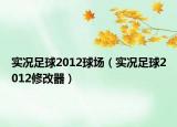 实况足球2012球场（实况足球2012修改器）