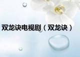 双龙诀电视剧（双龙诀）