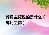 碎月尘花说的是什么（碎月尘花）