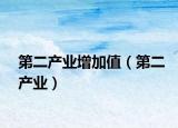 第二产业增加值（第二产业）