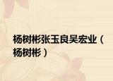 杨树彬张玉良吴宏业（杨树彬）