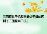 三回程烘干机和直筒烘干机的区别（三回程烘干机）