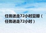 任务迷走72小时豆瓣（任务迷走72小时）