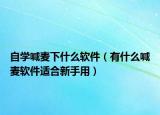 自学喊麦下什么软件（有什么喊麦软件适合新手用）