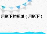 月影下的杨洋（月影下）