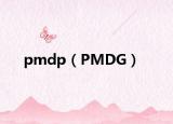 pmdp（PMDG）