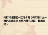 枸杞和谁搭配一起泡水喝（枸杞和什么一起泡水喝最好,枸杞与什么搭配一起喝最好）