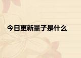 今日更新量子是什么