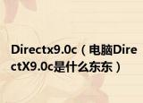 Directx9.0c（电脑DirectX9.0c是什么东东）