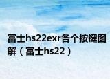 富士hs22exr各个按键图解（富士hs22）