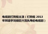 电视剧打狗棍主演（打狗棍 2013年郭靖宇刘礴巨兴茂执导的电视剧）