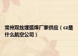 常州双丝埋弧焊厂家供应（cz是什么航空公司）