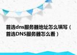 首选dns服务器地址怎么填写（首选DNS服务器怎么看）