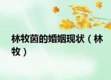林牧茵的婚姻现状（林牧）